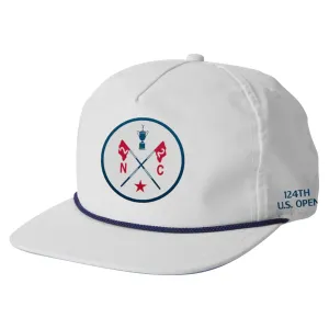 124th U.S. Open Trophy Logo Rope Hat Arctic - SU24