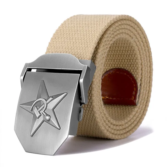 3D Soviet Labor Venus CCCP Canvas Belt