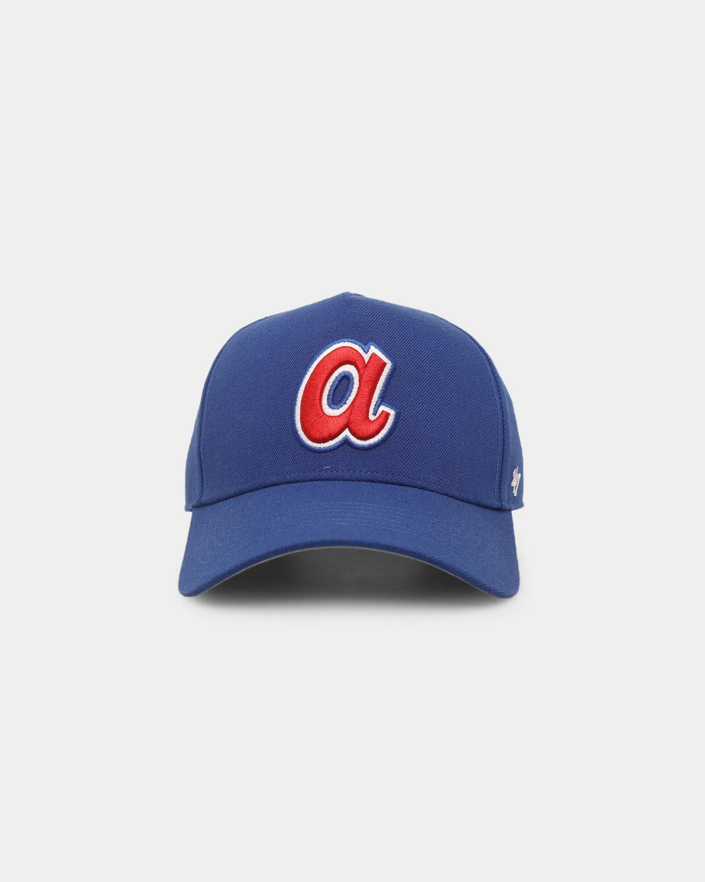 47 Brand Atlanta Braves Cooperstown Retro Logo 47 MVP DT Snapback Royal