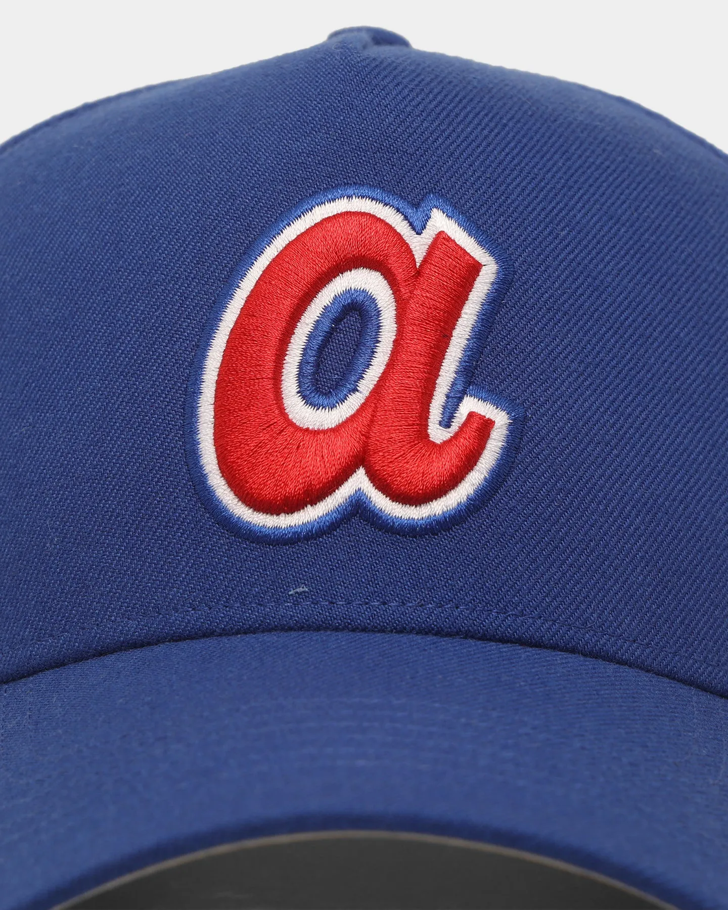 47 Brand Atlanta Braves Cooperstown Retro Logo 47 MVP DT Snapback Royal