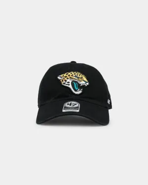 47 Brand Kids' Jacksonville Jaguars 47 Clean Up Strapback Black