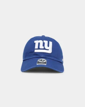 47 Brand Kids' New York Giants 47 Clean Up Strapback Royal