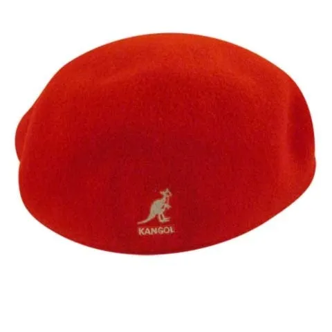 504 Wool Kangol Cap - Red