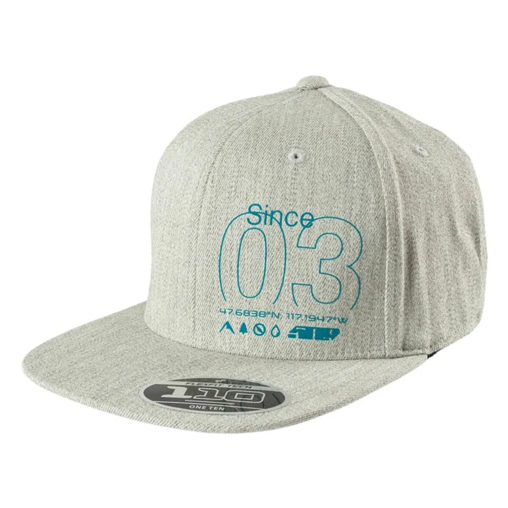 509  Coordinates Flex Snapback Stretch Graphic Flexfit Hat Flat Brim Cap