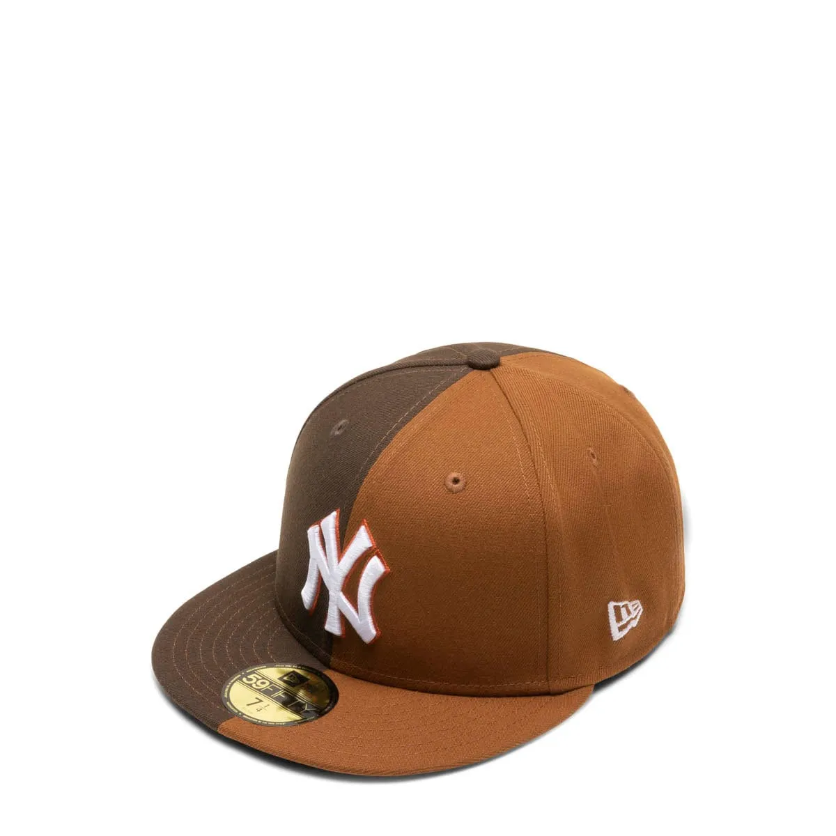 59FIFTY New York Yankees Split Design Fitted Cap - Premium Adjustable Baseball Hat for Fans