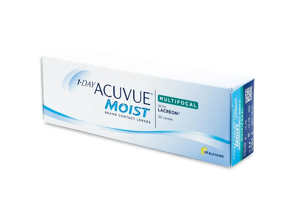 Acuvue : Acuvue 1 Day Moist Multifocal - Daily 30 pack