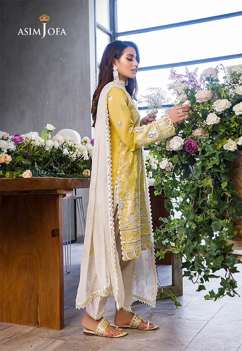 AJCK-06 EMBROIDERED LAWN 3 PCS