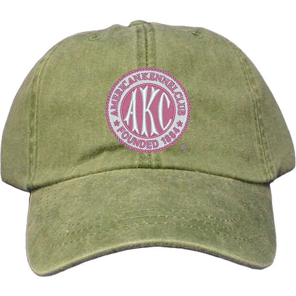 AKC Breast Cancer Awareness Embroidered Baseball Cap