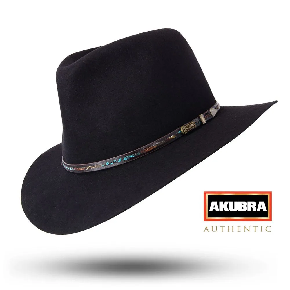 Akubra Leisure Time Hat - Black