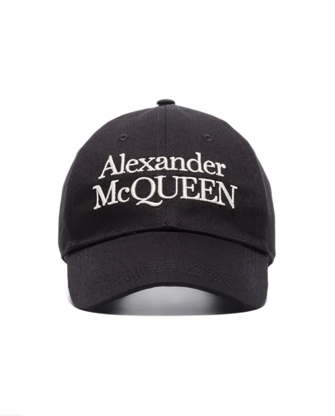 Alexander McQueen logo-embroidered baseball cap