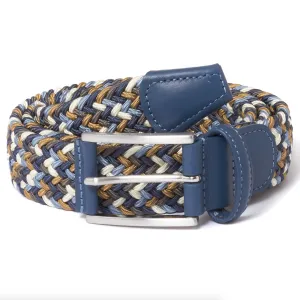 Andersons | Multi/Blue Woven Textile Belt