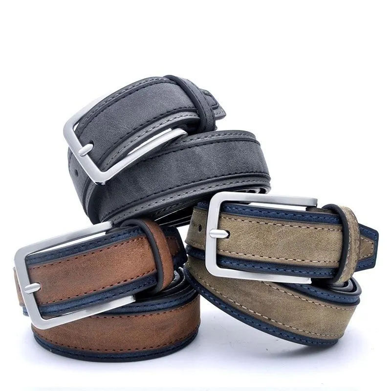 Armando Two Tone Leather Belt