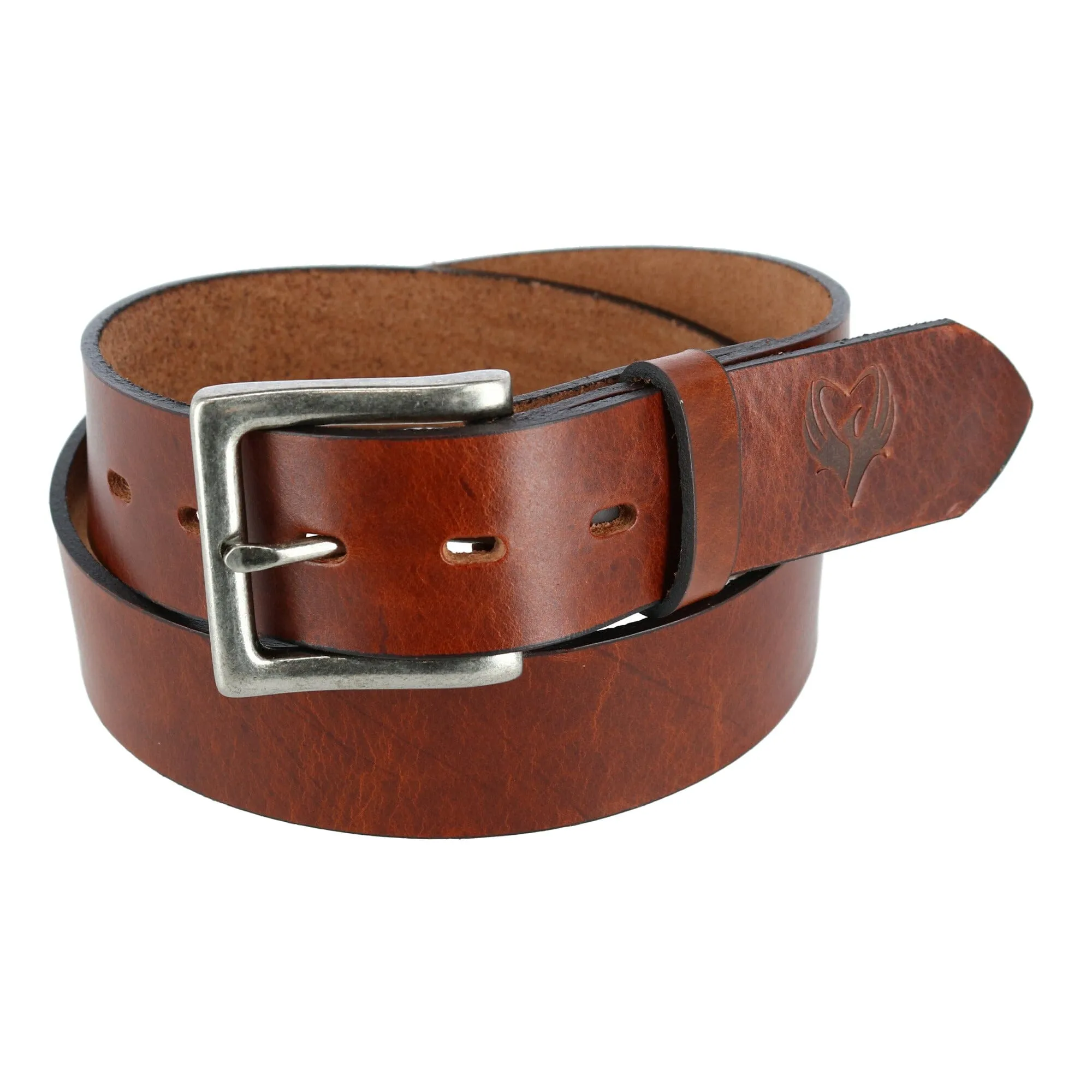 Ascentix Men's Removable Buckle Bridle Belt with Phoenix