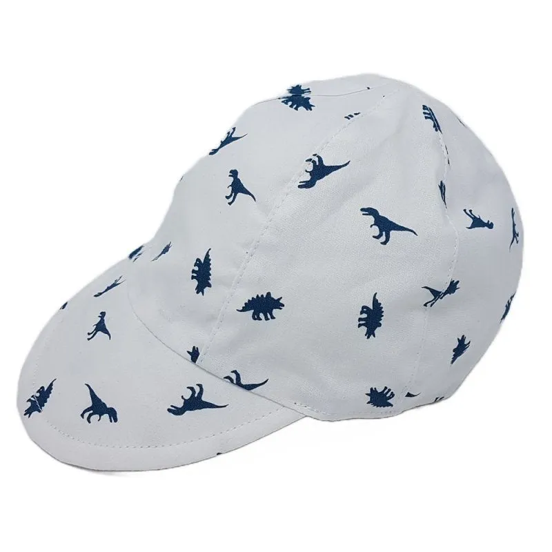 Baby Boys Peak Cap - Dino (PK12) (0-6M) 0358-1