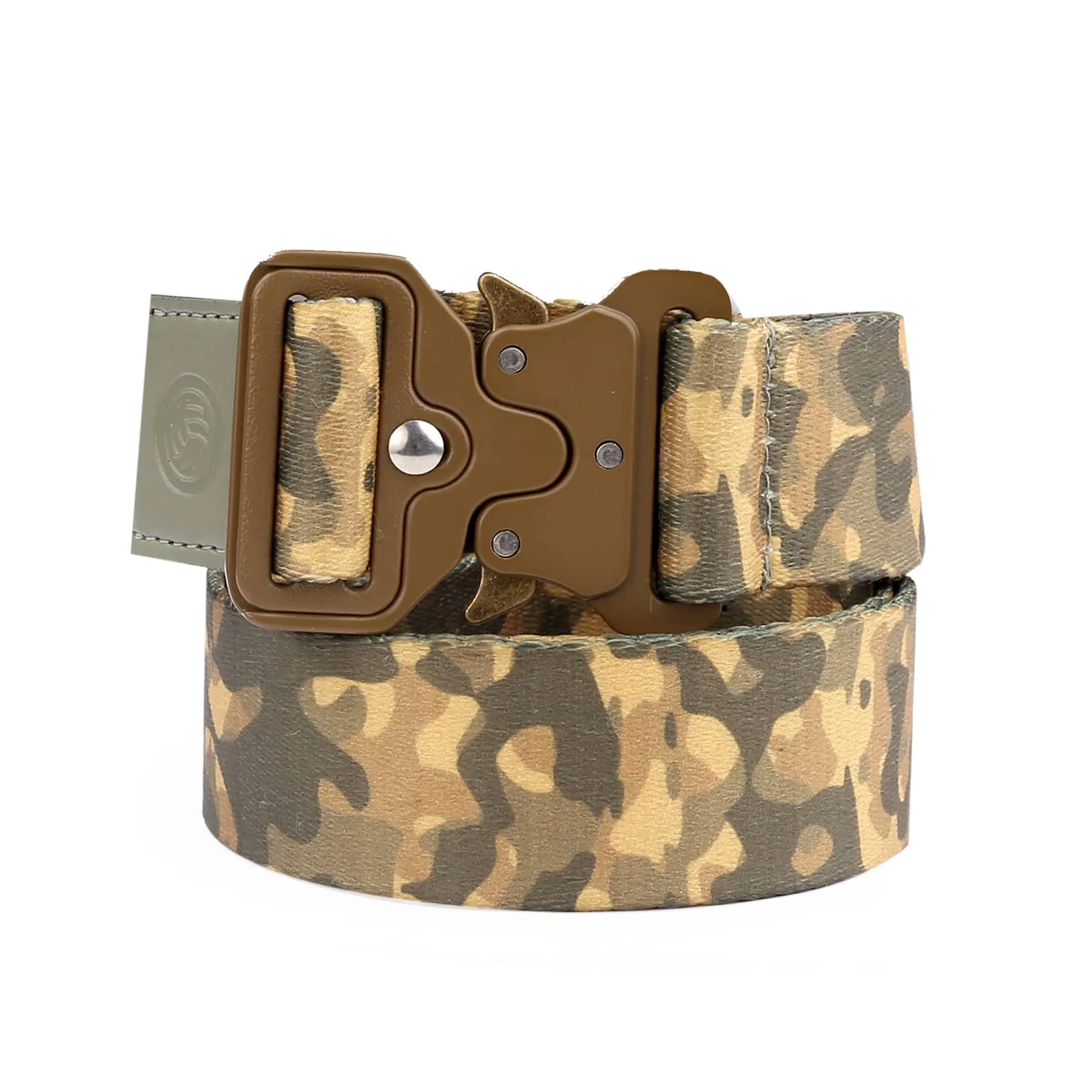 Bacca Bucci Recon Ranger Tactical Series: Robust Nylon Quick-Release Buckle Belt for Men