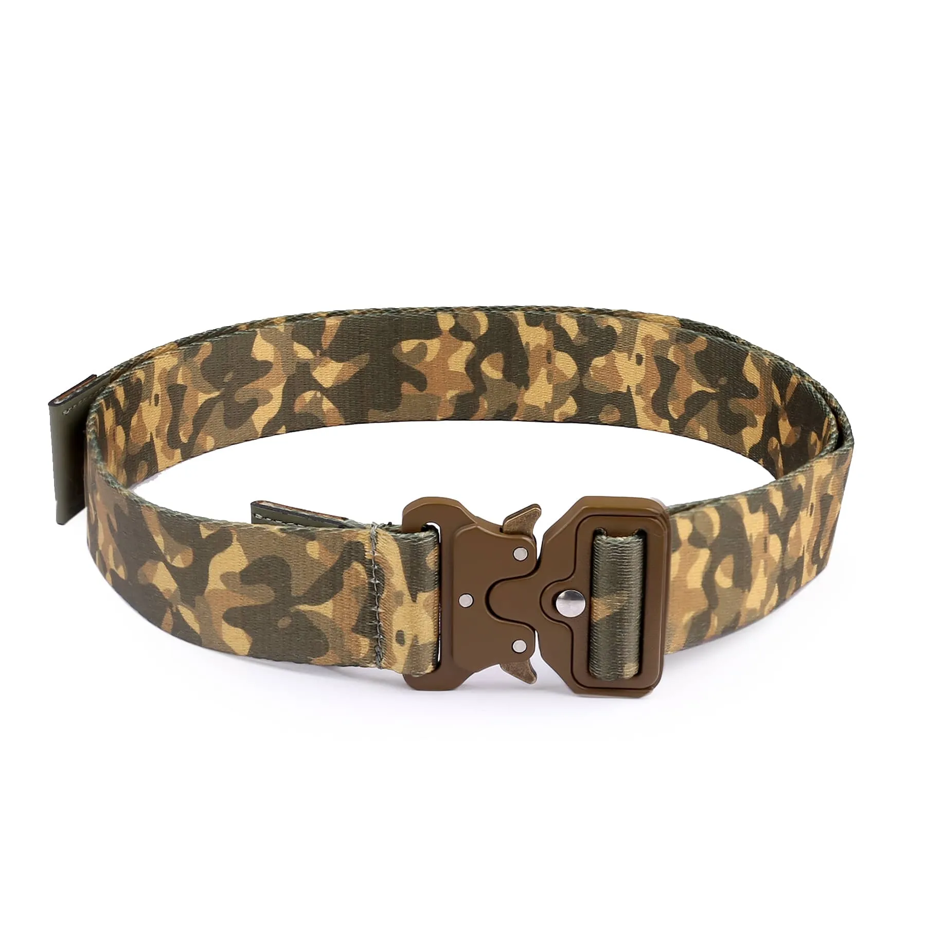 Bacca Bucci Recon Ranger Tactical Series: Robust Nylon Quick-Release Buckle Belt for Men