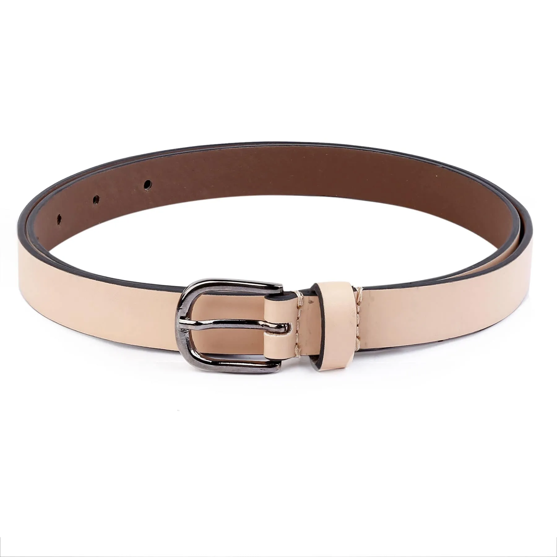 Bacca Bucci VIVACE Slim Belt—Matte Finish Elegance for Versatile Styling- 18 MM