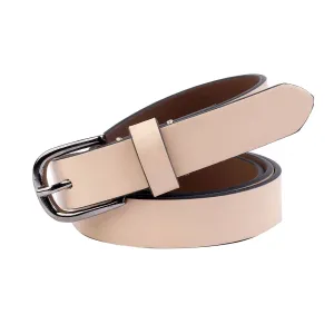 Bacca Bucci VIVACE Slim Belt—Matte Finish Elegance for Versatile Styling- 18 MM