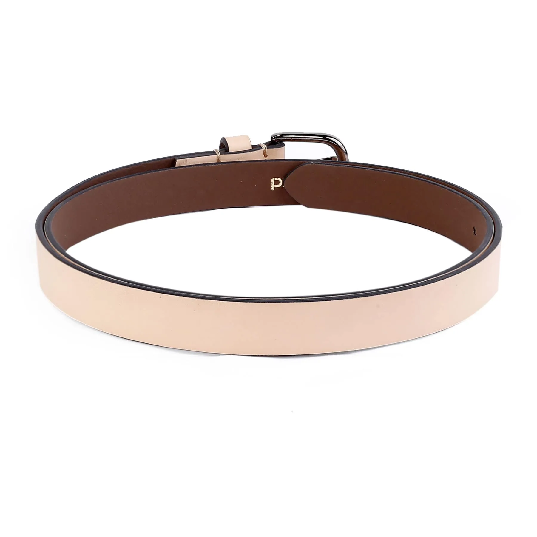 Bacca Bucci VIVACE Slim Belt—Matte Finish Elegance for Versatile Styling- 18 MM