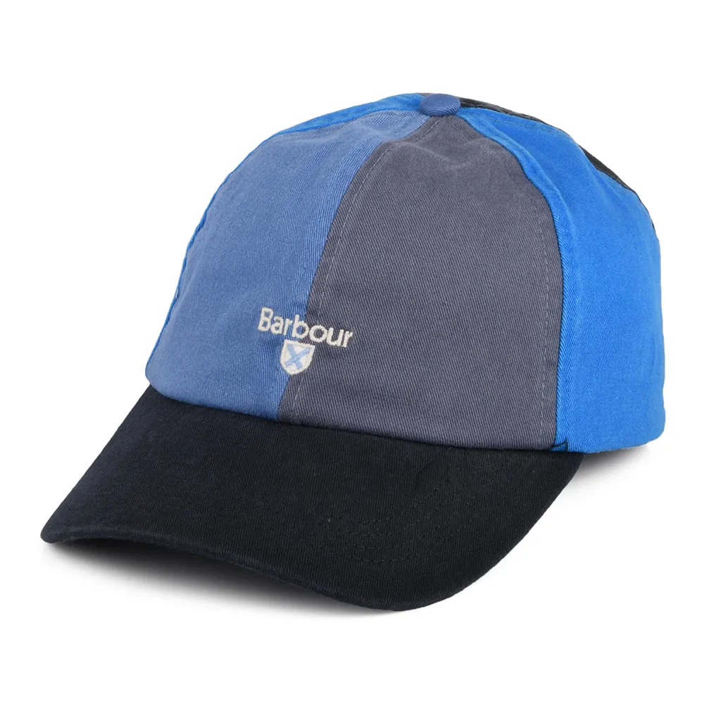 Barbour Hats Kids Laytham Cotton Baseball Cap - Blue-Navy