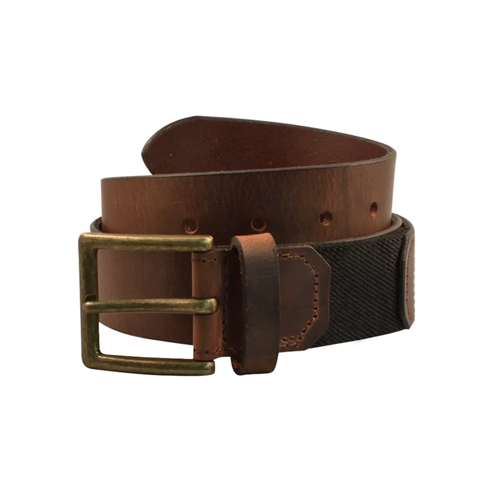 Bison Designs Box Canyon™ Comfort Belt Brown Bronze Buckle 38mm (Men's)