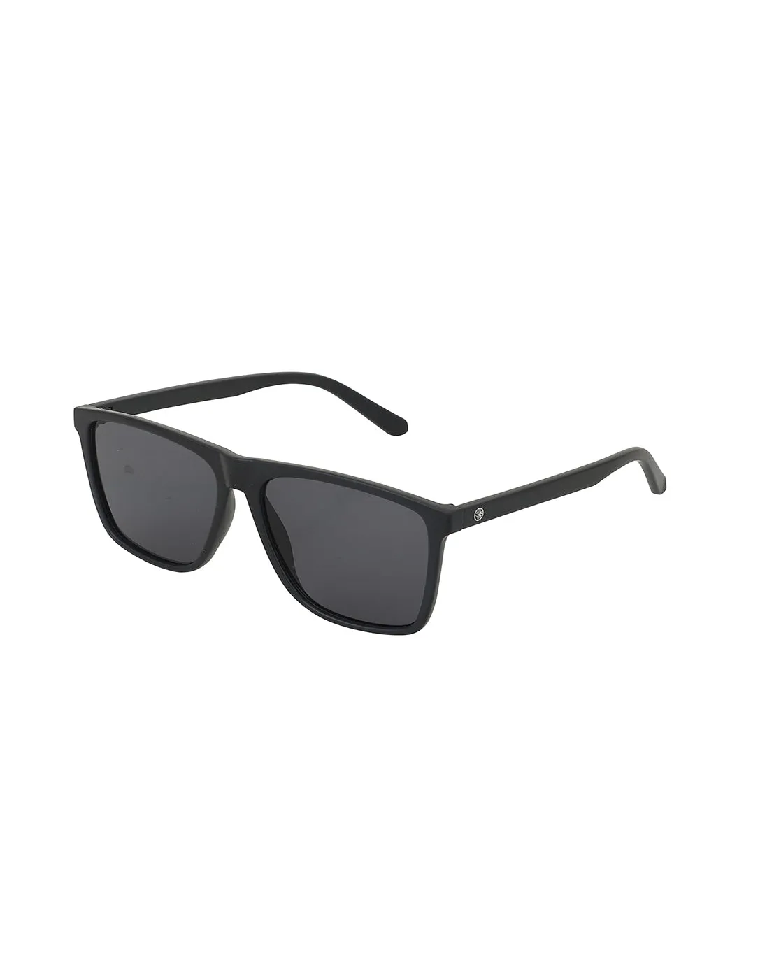 Black Toned With Uv Protected Lens Wayfarer Sunglass For Unisex