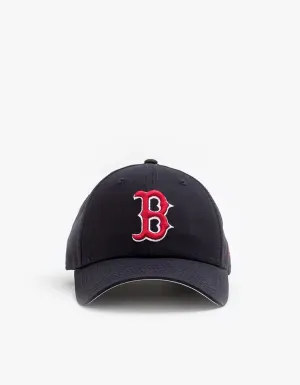 Boston Red Sox 9FORTY Strapback Cap - Navy/Red