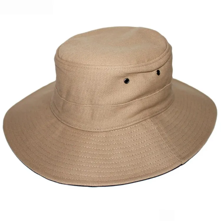 Cancer Council Alan Cricket Hat - Khaki/Navy