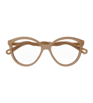 Chloe Women's Nude Cat-eye Optical Frame