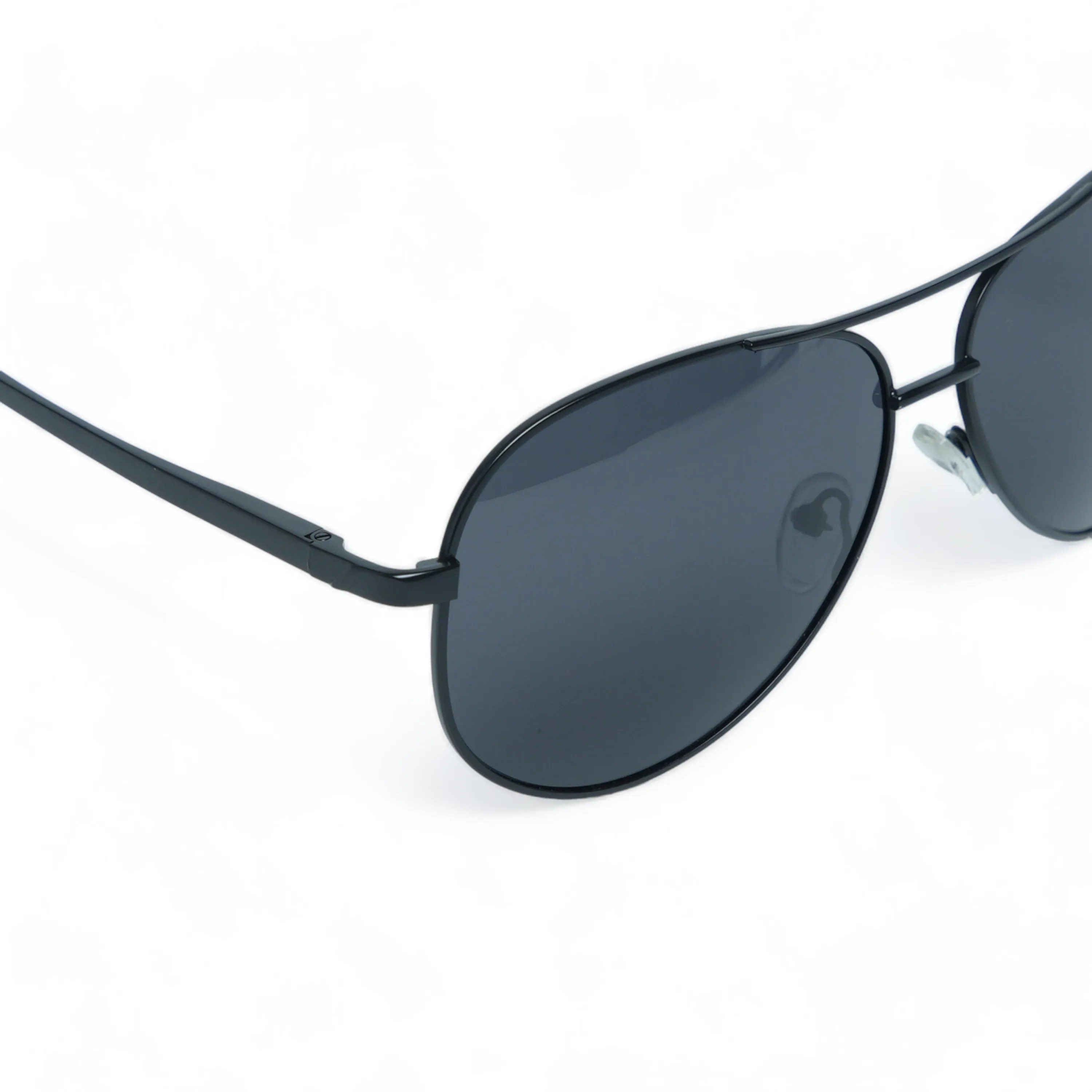 Chokore Classic Black Aviator Sunglasses (Black)