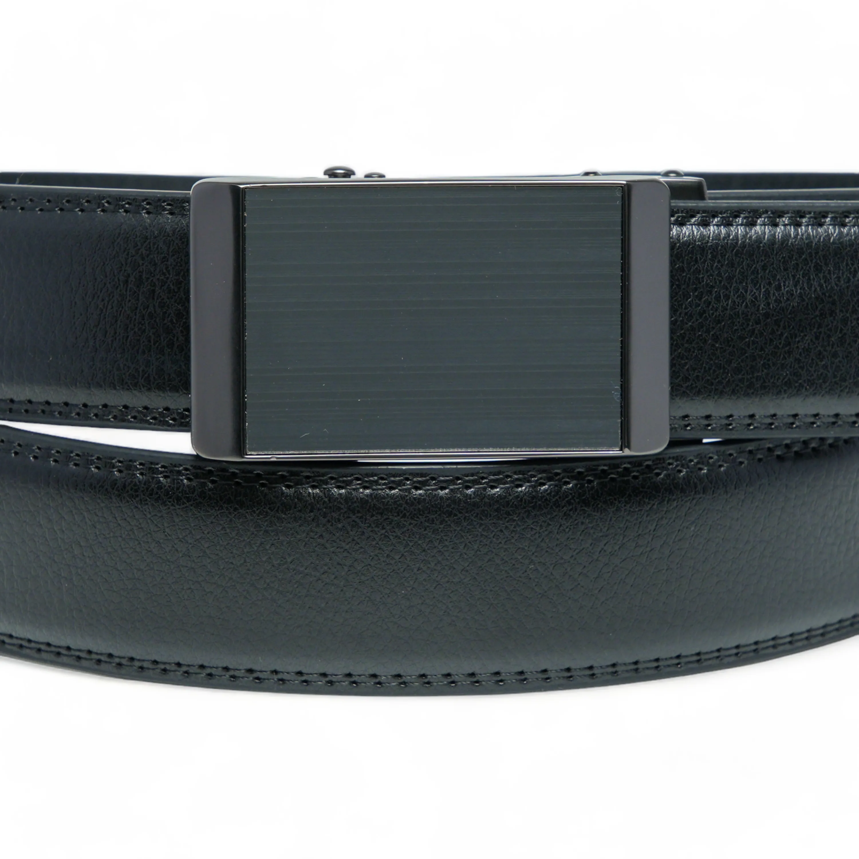 Chokore Formal Ratchet Pure Leather Belt (Black)