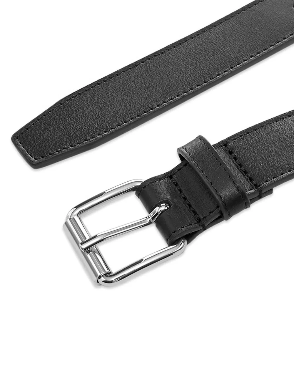 Classic Leather Belt - Black