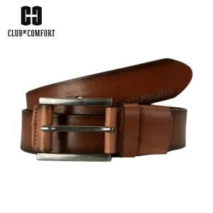 C.O.C Tan Leather Stretch Belt Tan