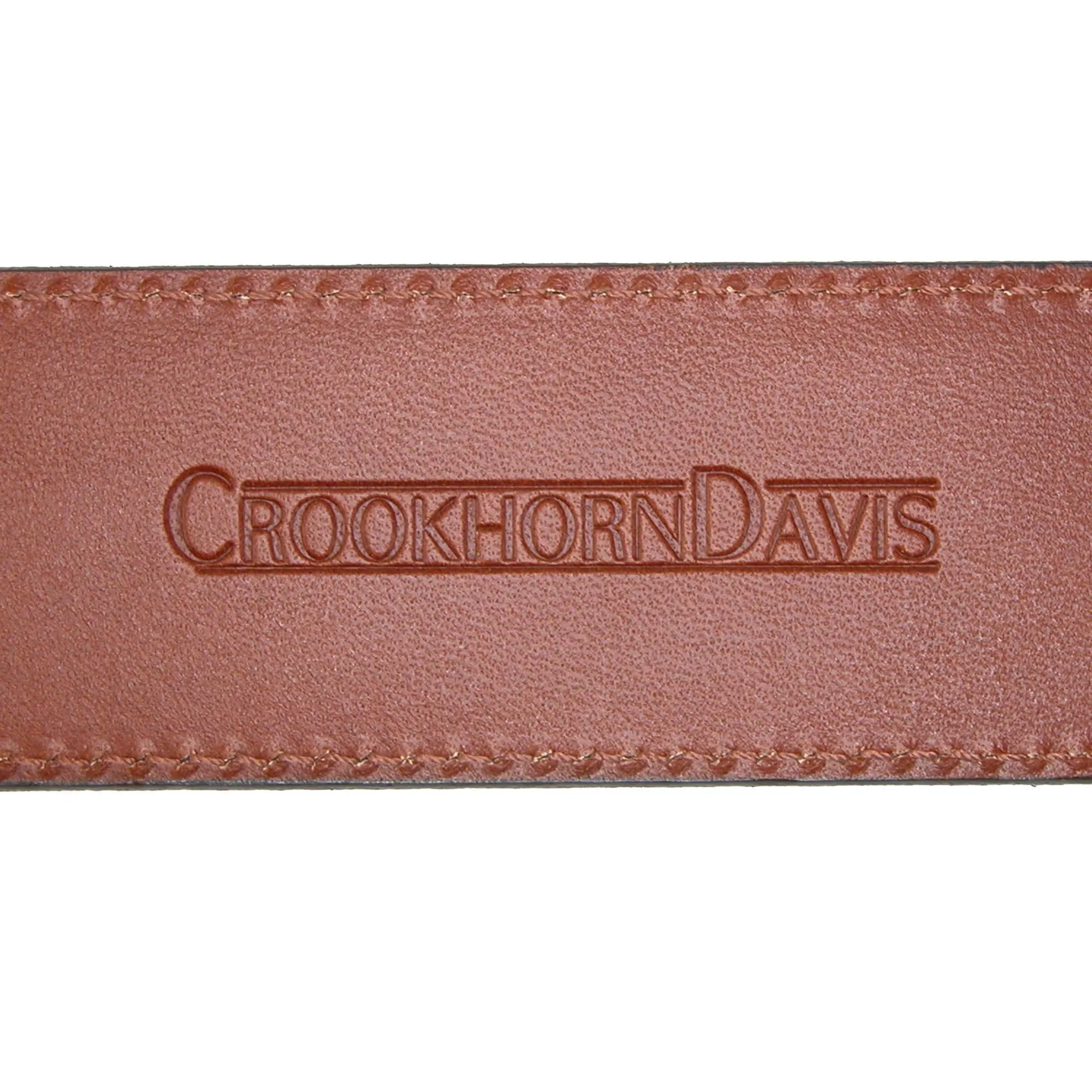 CrookhornDavis Men's Country Polo Bella Croc Print Belt