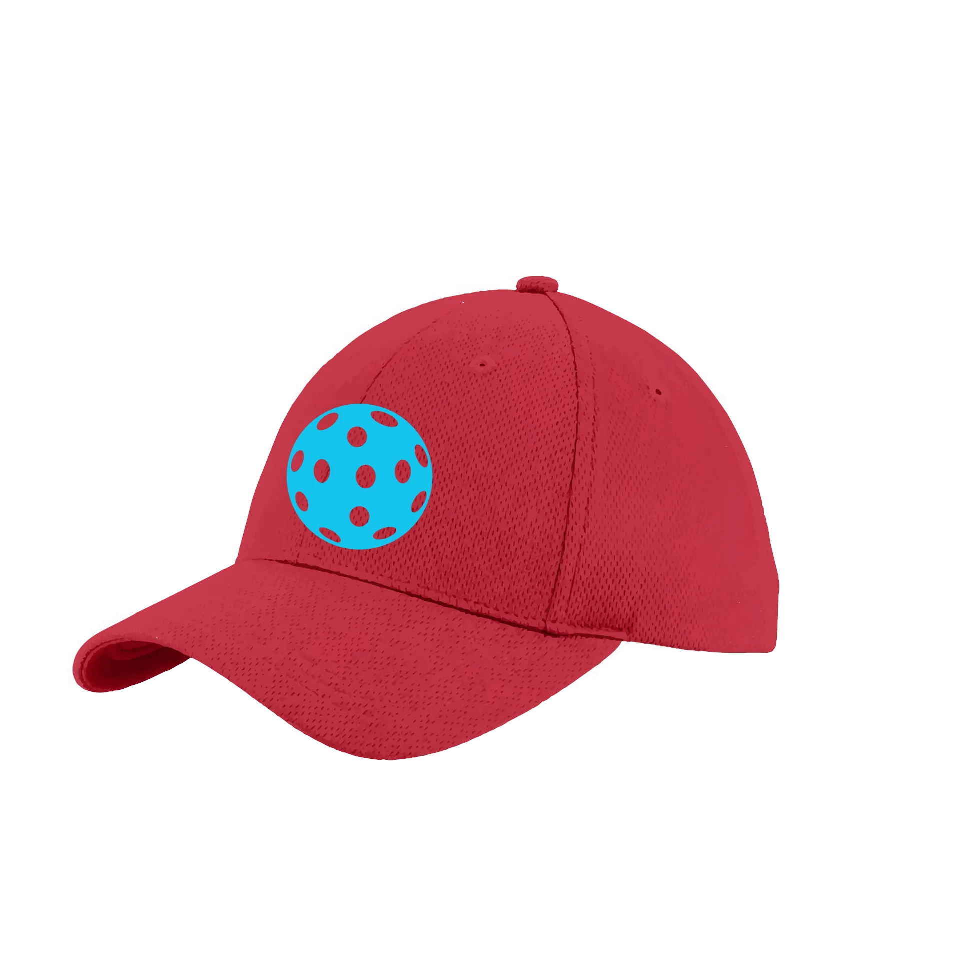 Cyan Pickleball (Customizable) | Pickleball Hat | Moisture-Wicking 100% Polyester