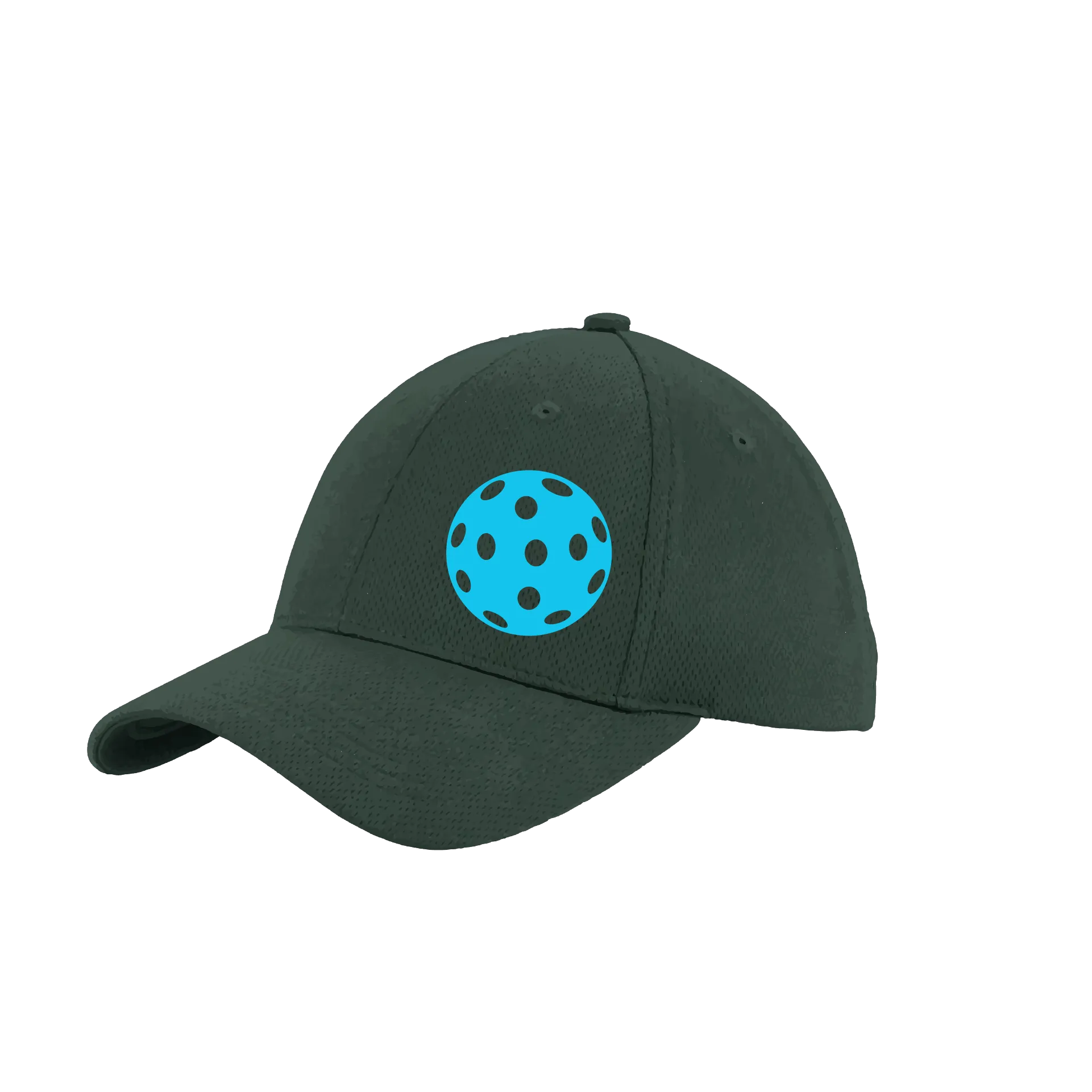 Cyan Pickleball (Customizable) | Pickleball Hat | Moisture-Wicking 100% Polyester