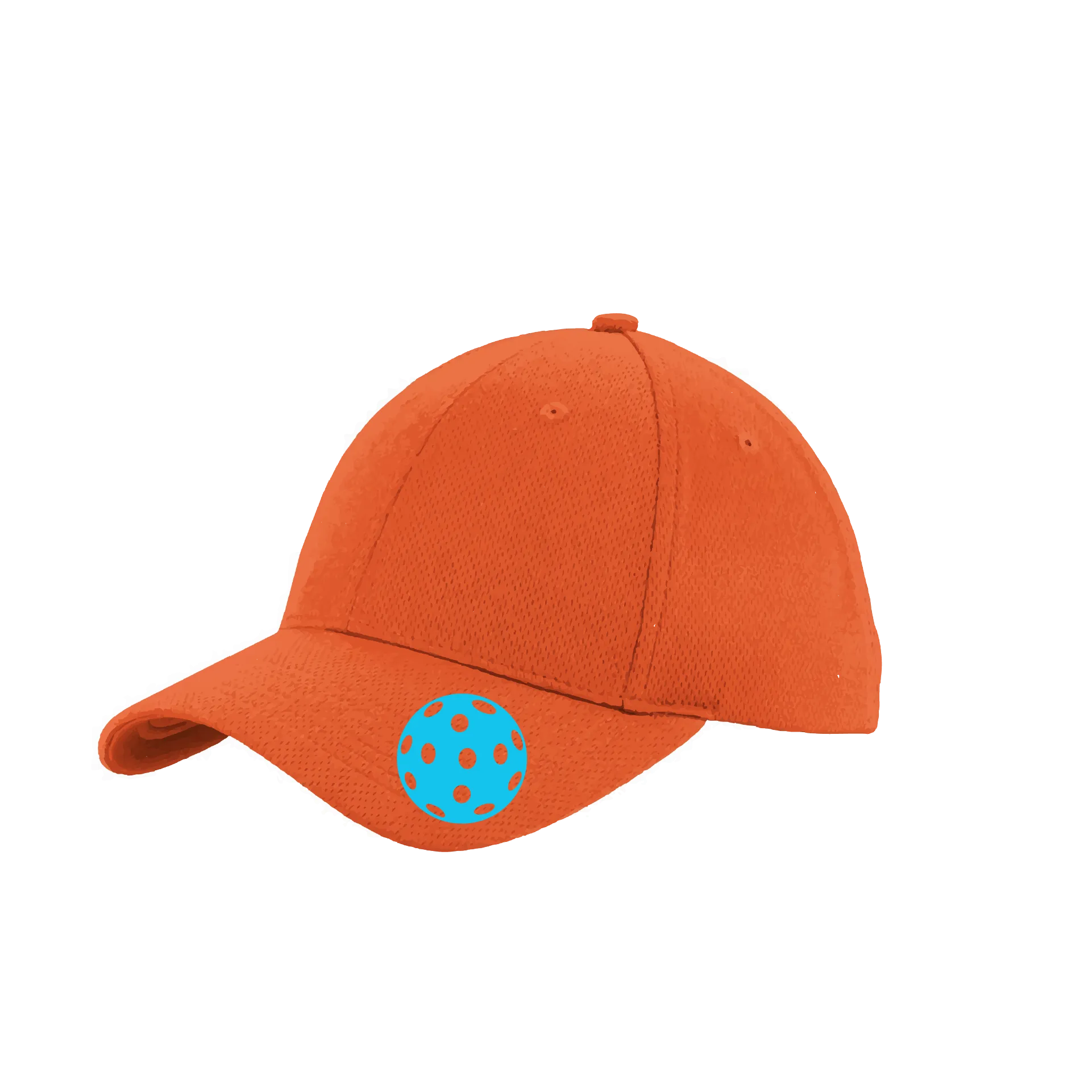 Cyan Pickleball (Customizable) | Pickleball Hat | Moisture-Wicking 100% Polyester