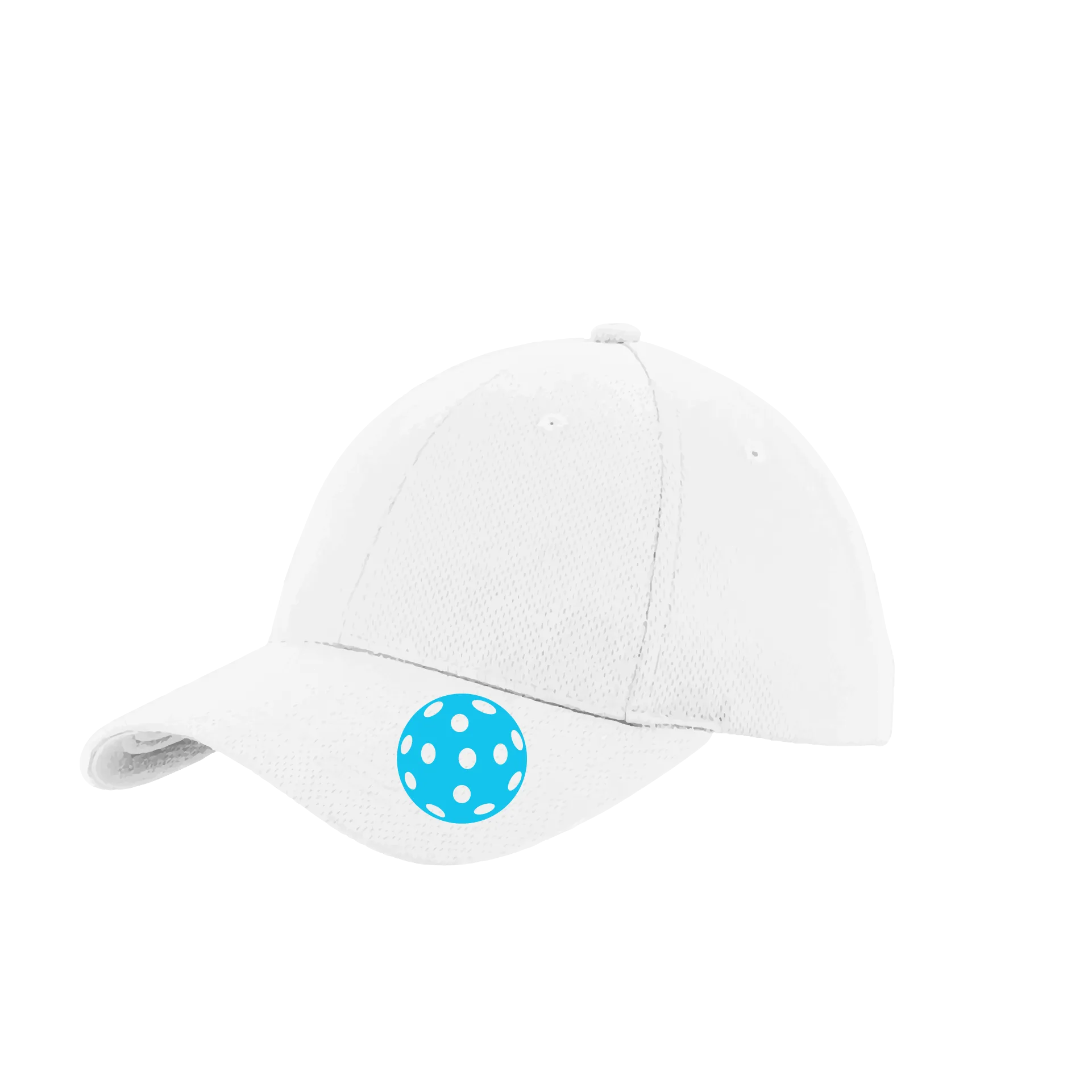 Cyan Pickleball (Customizable) | Pickleball Hat | Moisture-Wicking 100% Polyester