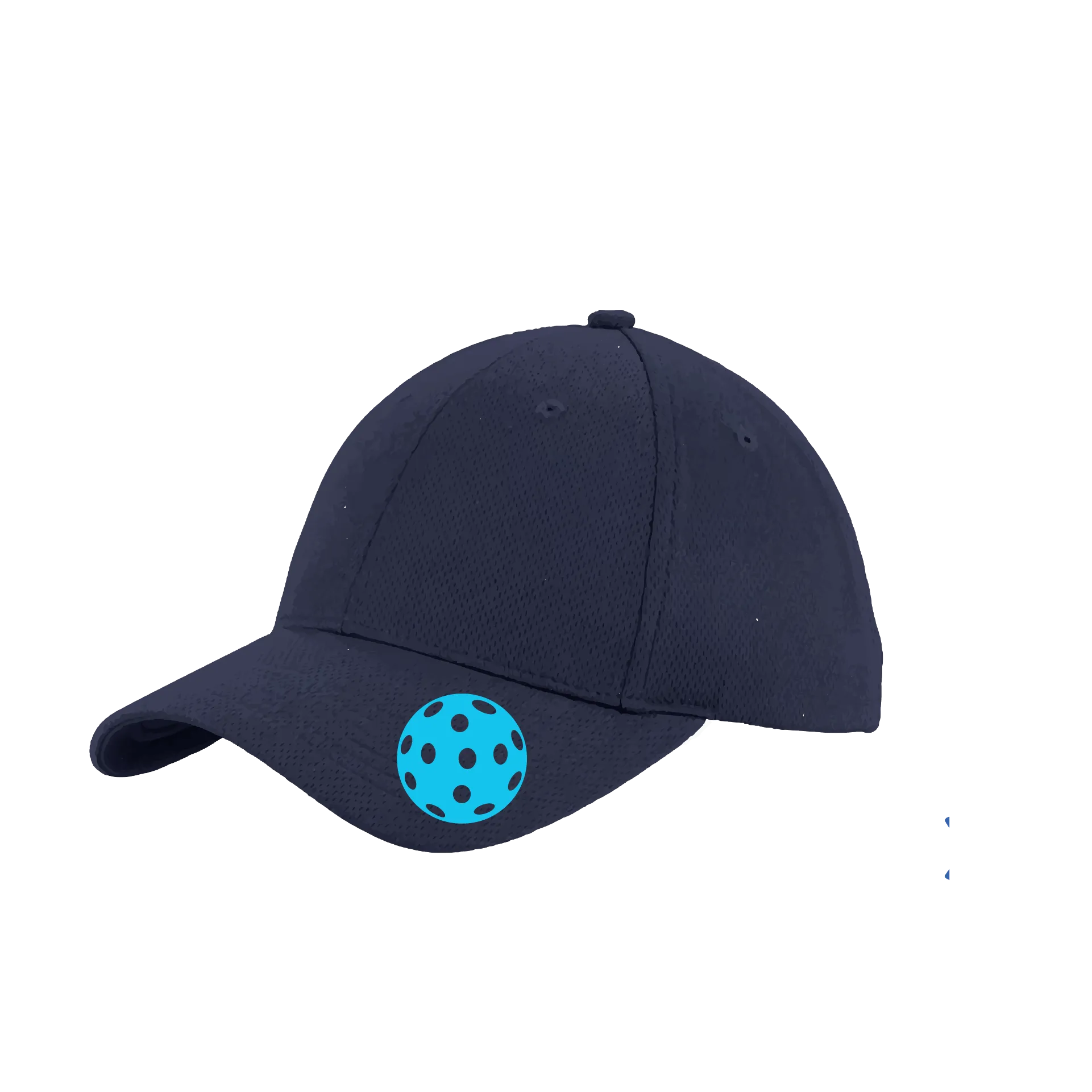 Cyan Pickleball (Customizable) | Pickleball Hat | Moisture-Wicking 100% Polyester