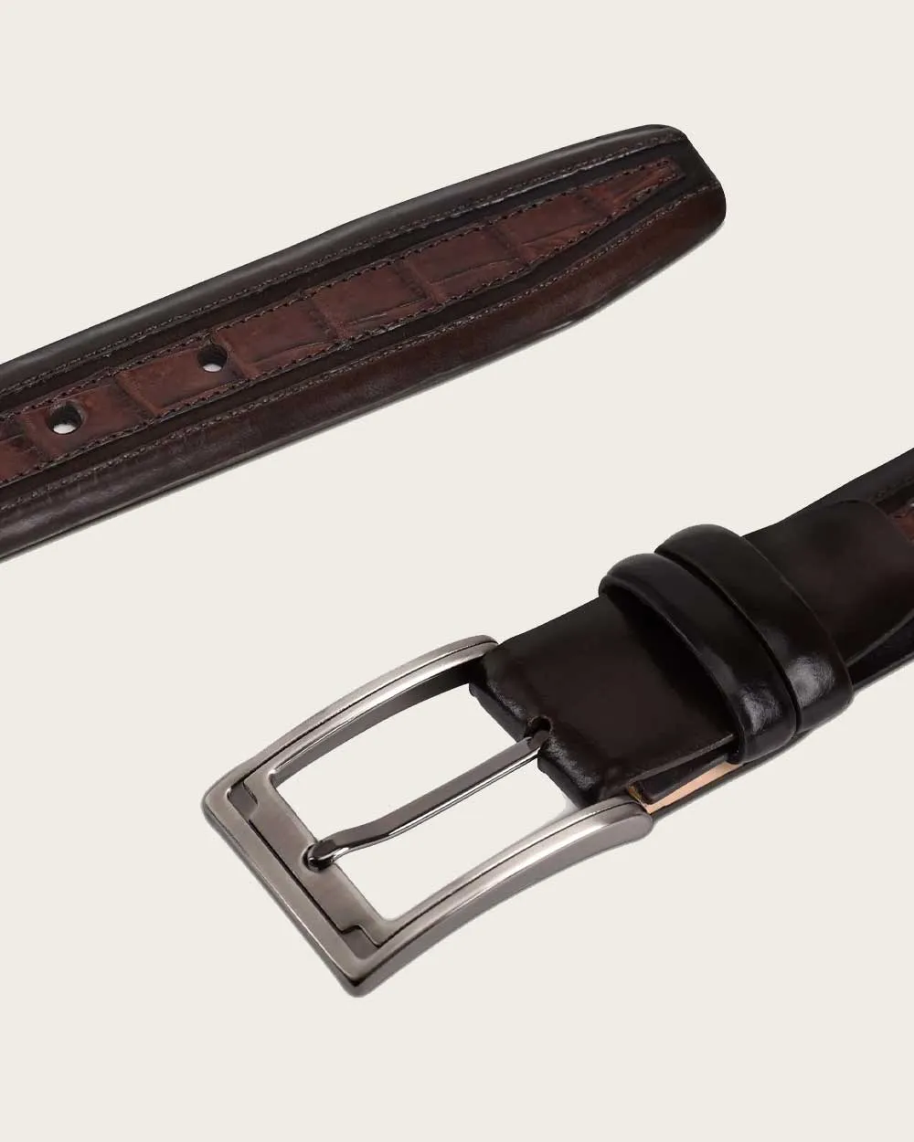 Dark brown ultra exotic Belt