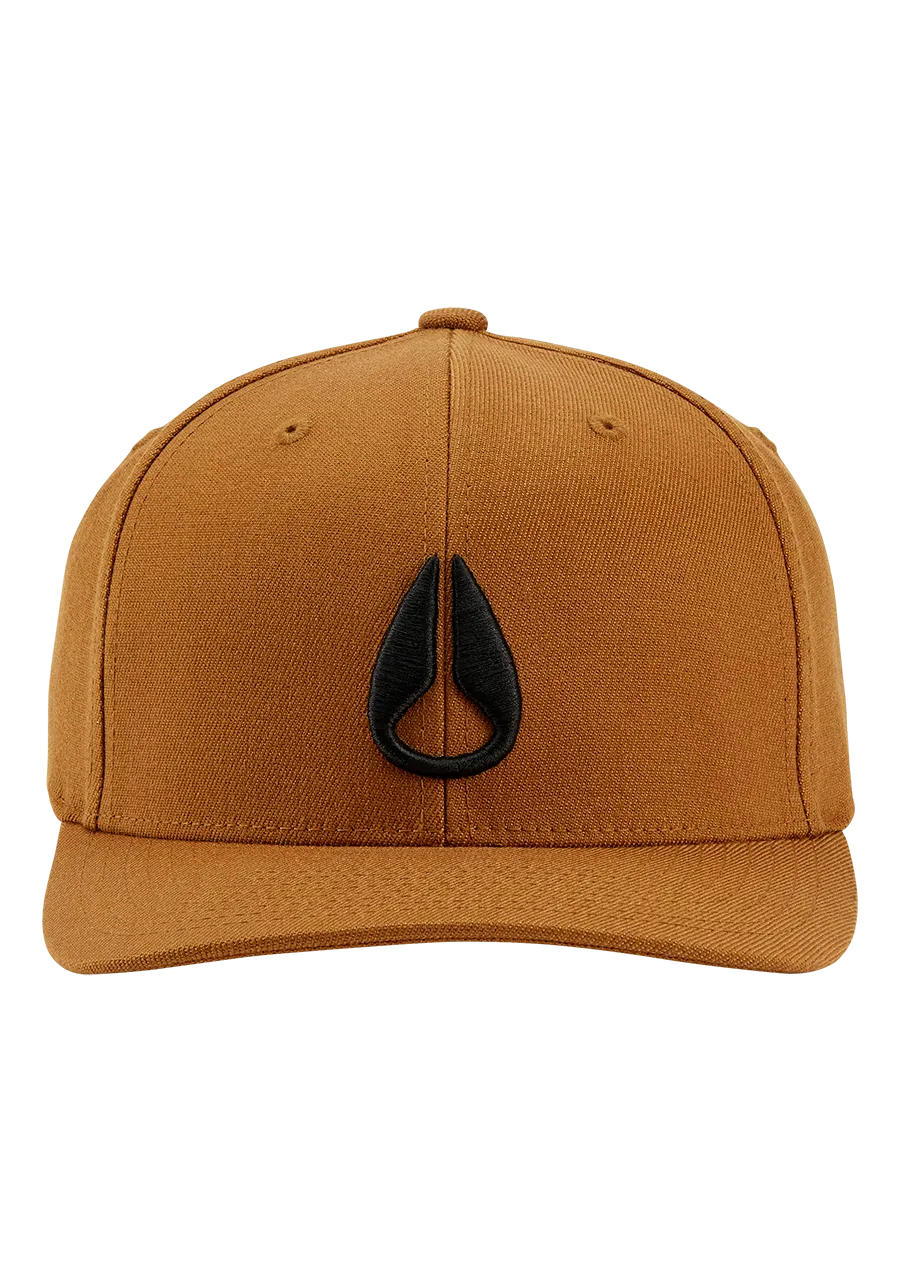 Deep Down Flexfit Athletic Fit Hat - Brown / Black