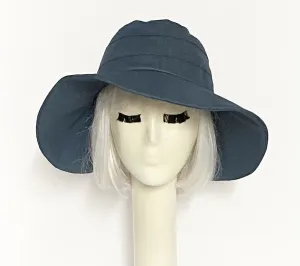 Denim Wide brim Hat