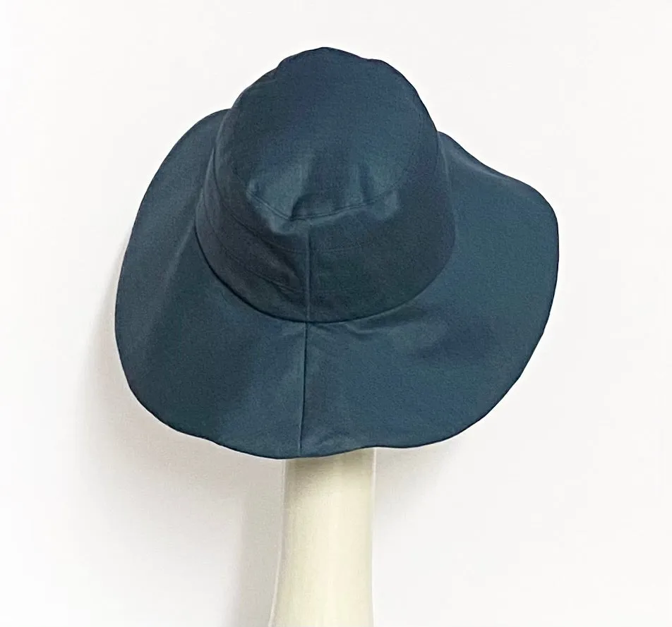 Denim Wide brim Hat