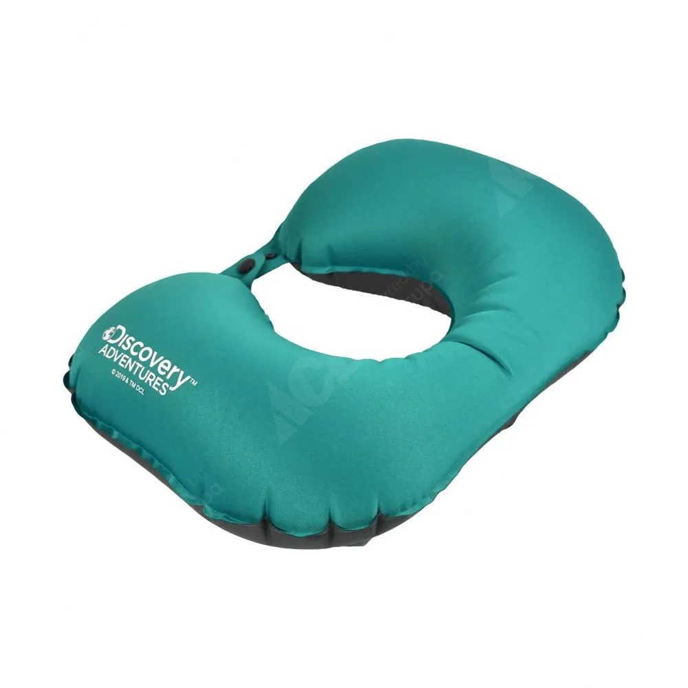 Discovery Adventures Auto Inflating Travel Pillow