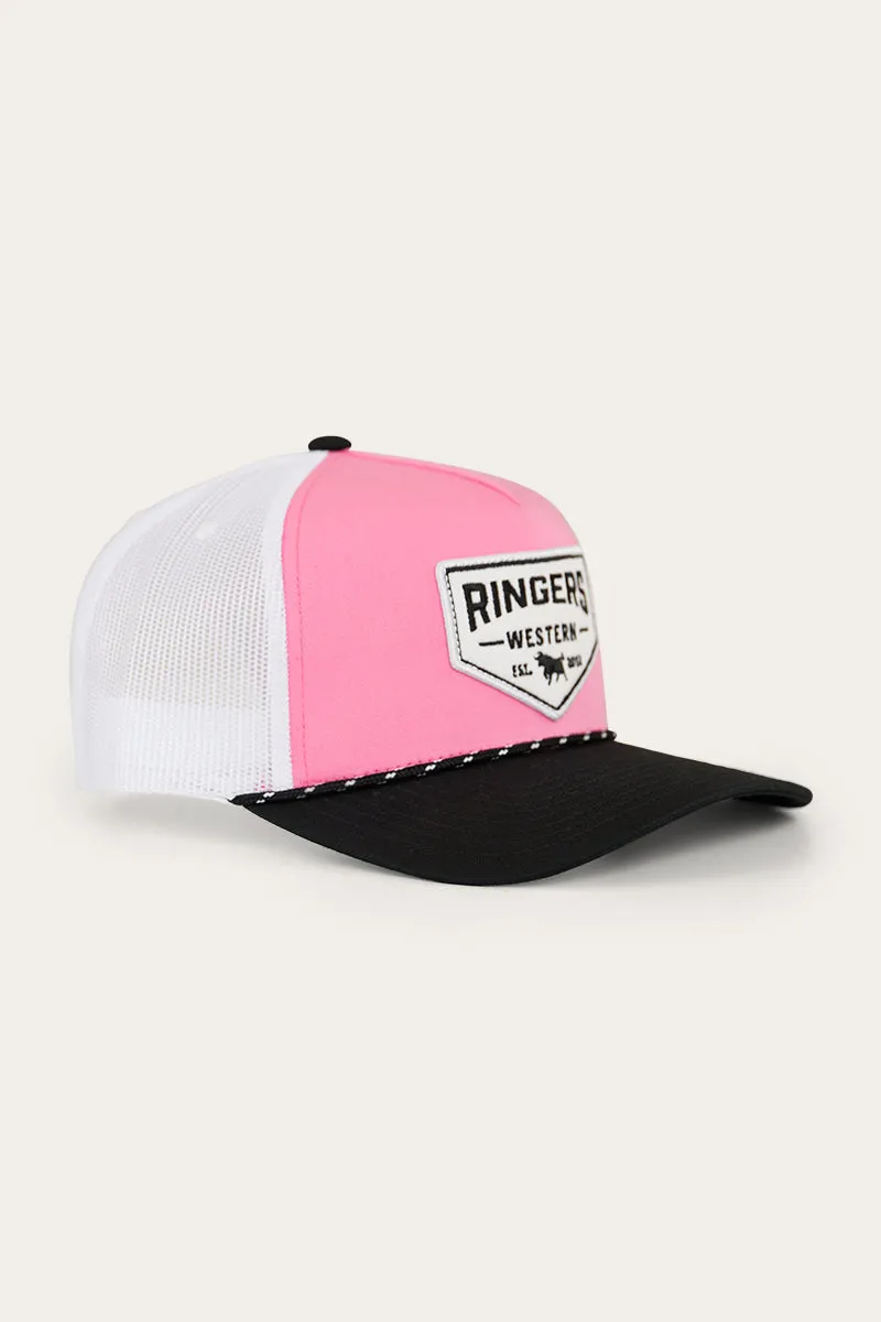 Garage Trucker Cap - Melon/Black