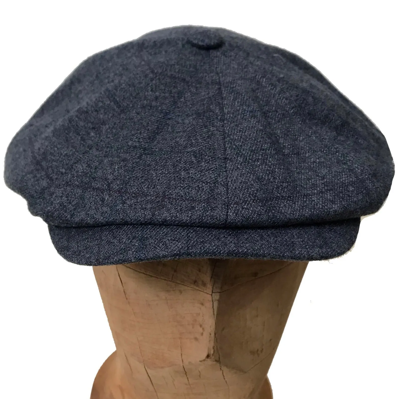 Hills Hats - Harlow Caddy Cap - Peaky Blinder - Grey Check - Small