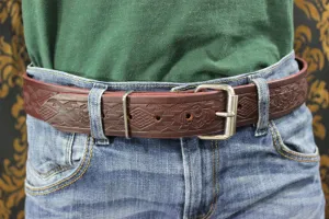 Latigo Thunderbird Embossed Belt