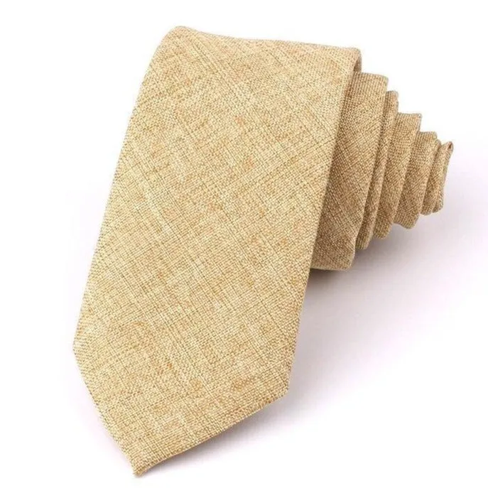 Leisure Solid Slim Tie