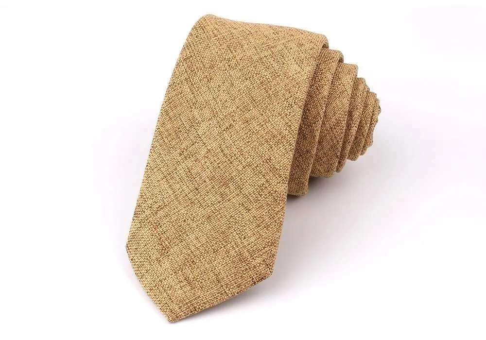 Leisure Solid Slim Tie