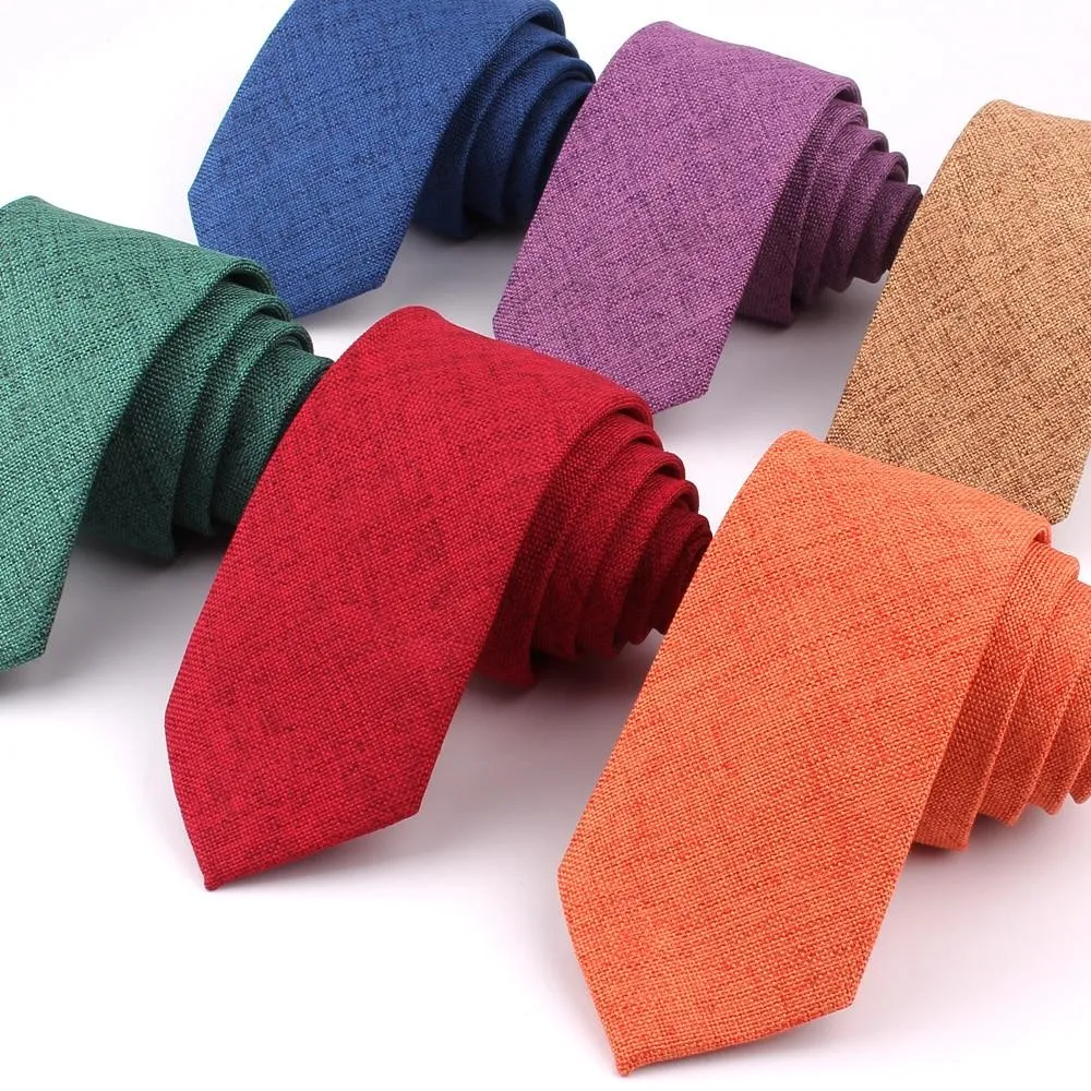 Leisure Solid Slim Tie